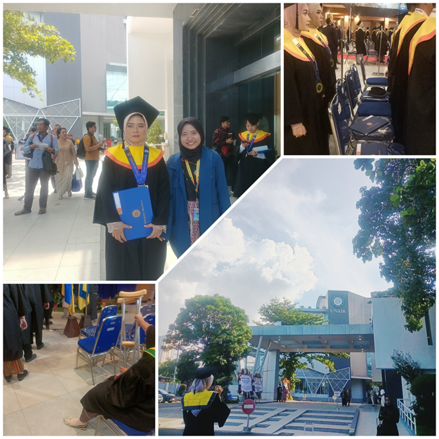 AIL Dampingi Wisudawan Disabilitas: Wujud Kampus Inklusif UNAIR