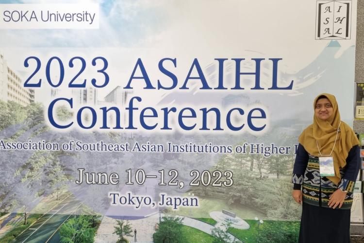 Visiting 2023 ASAIHL Conference at Soka University, Tokyo, Japan: Assisting Students With Disabilities: Volunteer Experience In Universitas Airlangga