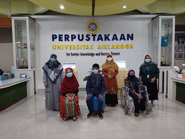 Ruang Narayana Sebagai Ruang Penunjang Belajar Bagi Mahasiswa Berkebutuhan Khusus Di Perpustakaan Universitas Airlangga