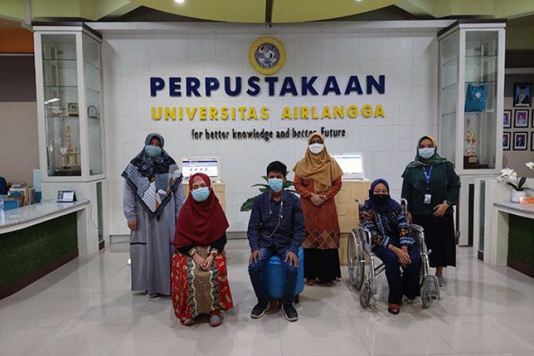 Ruang Narayana Sebagai Ruang Penunjang Belajar Bagi Mahasiswa Berkebutuhan Khusus Di Perpustakaan Universitas Airlangga