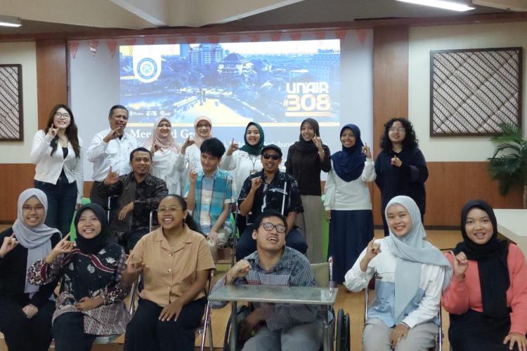 AIL Gelar Meet And Greet: Relawan Dan MBK Bersinergi Wujudkan Kampus Inklusif Di Universitas Airlangga
