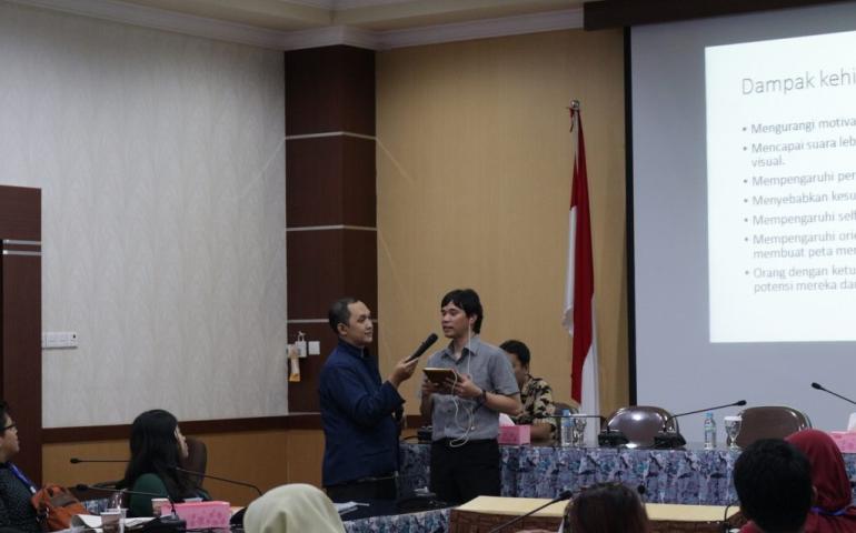 UNAIR Beri Pembekalan Relawan Mahasiswa Berkebutuhan Khusus 1